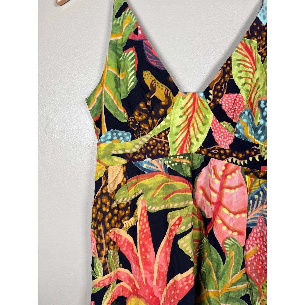 Vintage Farm Rio Tropical Mini Dress size L - Picture 4 of 10